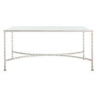 Safavieh Inga Silver Tempered Gl Top Coffee Table Free Safavieh Couture Matilda Silver Leaf Gl Coffee Table Black 40 In W X