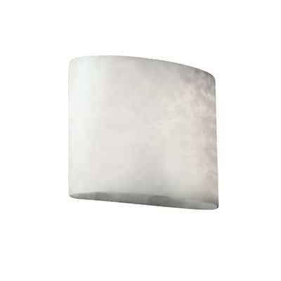 Justice Design Clouds 2-light Clouds Wall Sconce, Clouds Shade