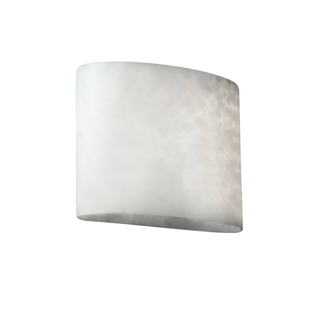 Justice Design Clouds 2-light Clouds Wall Sconce, Clouds Shade