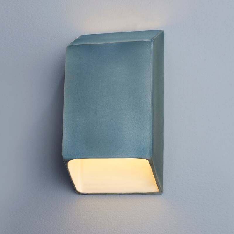 Ambiance Tapered Rectangle 1-light Midnight Sky Small LED Outdoor Wall Sconce