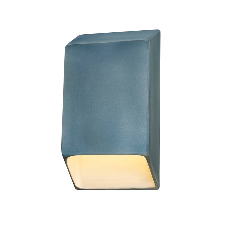 Ambiance Tapered Rectangle 1-light Midnight Sky Small LED Outdoor Wall Sconce