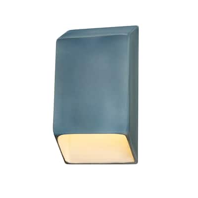 Ambiance Tapered Rectangle 1-light Midnight Sky Small LED Outdoor Wall Sconce