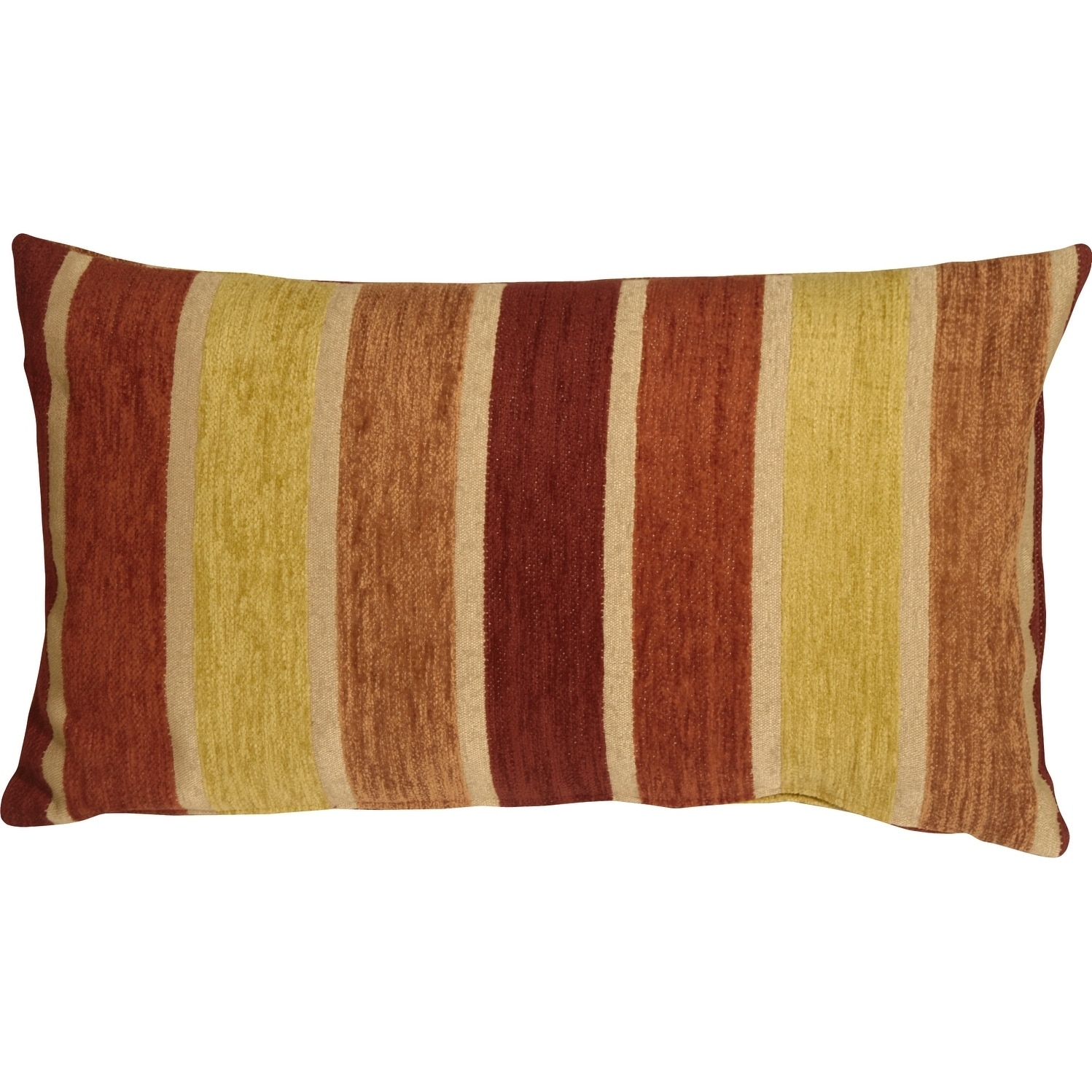 Pillow Decor Savannah Stripes Chenille Throw Pillow Overstock 22964797