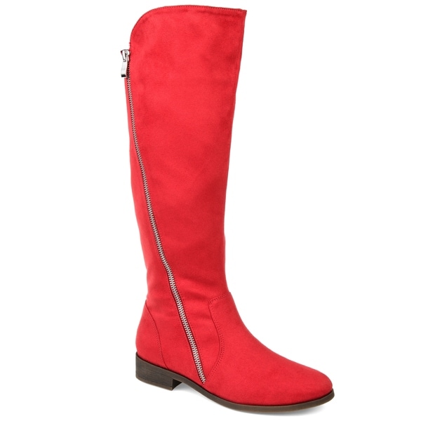 red boots for women size 11