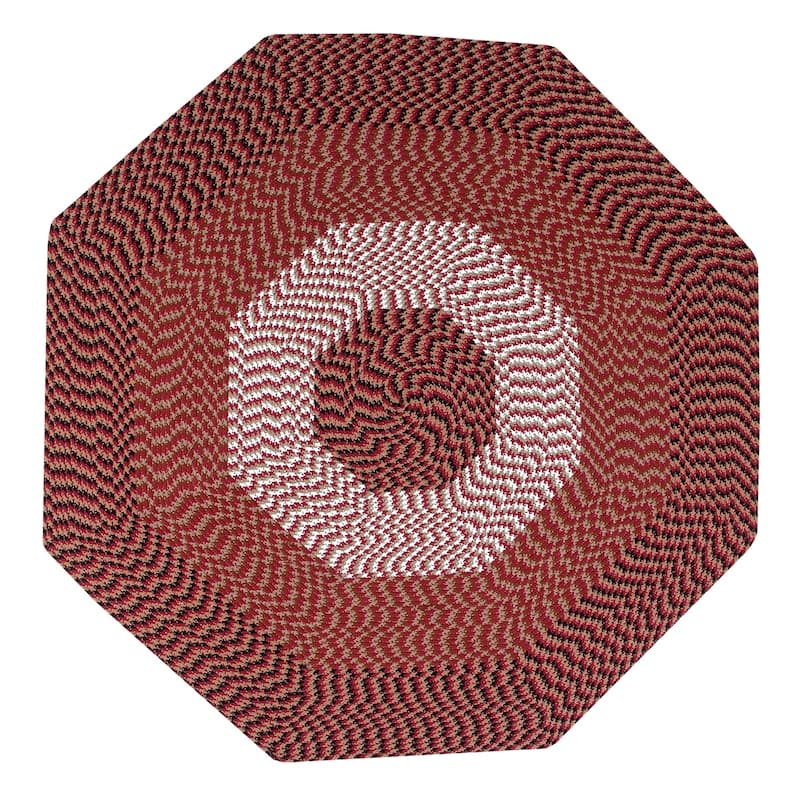 Better Trends Alpine Braid Collection is Durable & Stain Resistant Reversible Indoor Area Utility Rug