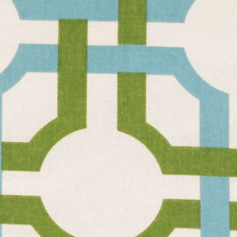 Waverly Groovy Grille Confetti Cotton 12x20 Throw Pillow with Polyfill Insert