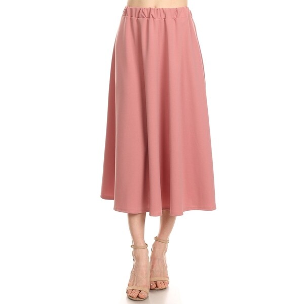 mid length casual skirts