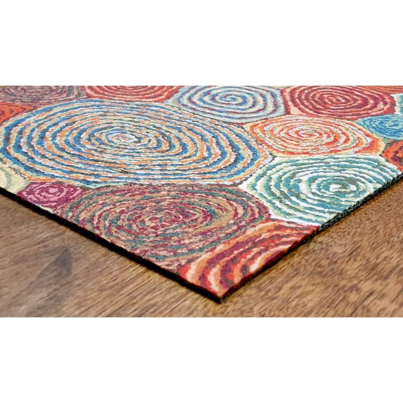 Liora Manne Visions III Giant Swirls Indoor/Outdoor Rug