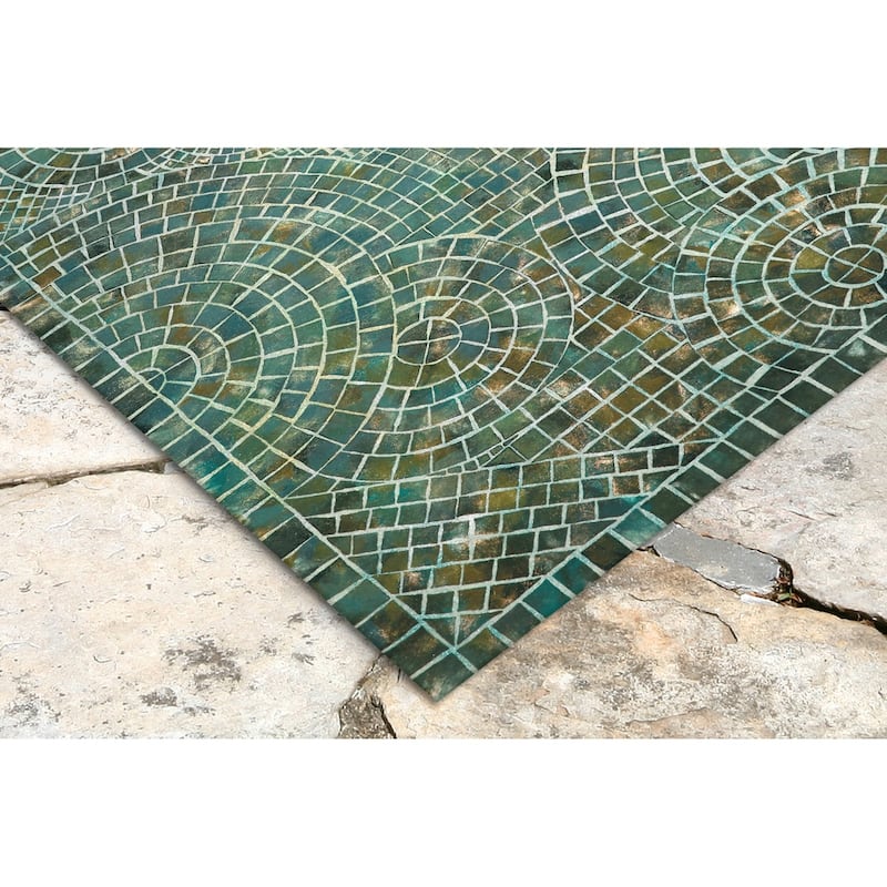 Liora Manne Visions V Arch Tile Indoor/Outdoor Rug