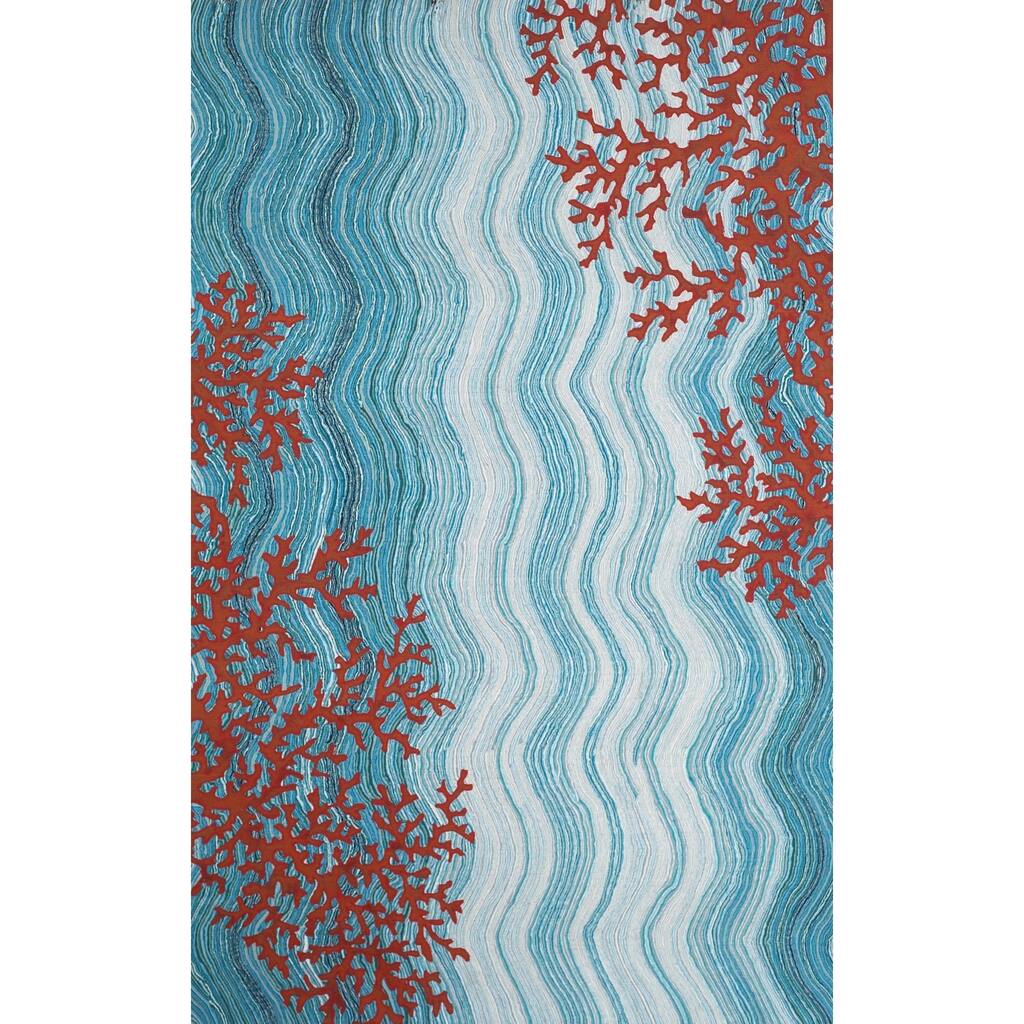 Liora Manne Visions IV Coral Reef Indoor/ Outdoor Area Rug
