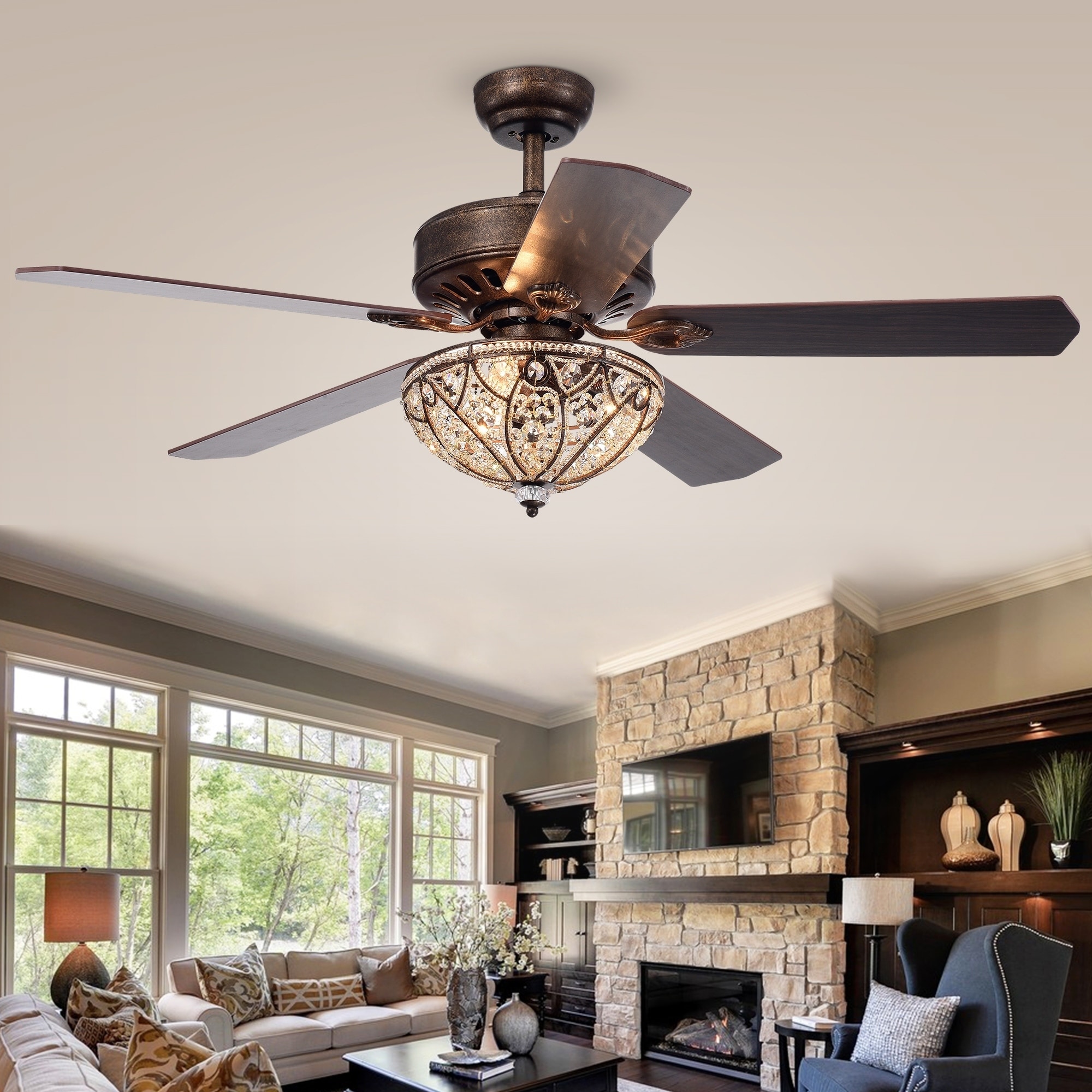 Living Room Ceiling Fan With Lights - Modern Forms Fans