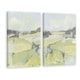 Marmont Hill - Handmade Sweet Fields III Diptych - Multi-color - Bed ...