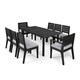 Nestor Outdoor 6-Seater Acacia Wood Expandable Dining Set by Christopher Knight Home - Thumbnail 11