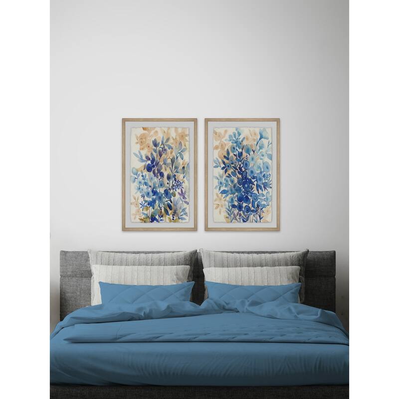 Marmont Hill - Handmade The Blues Diptych - Multi-Color