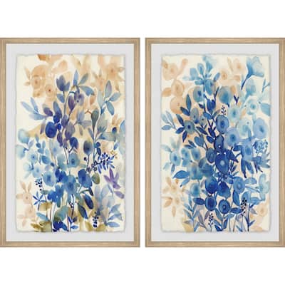 Marmont Hill - Handmade The Blues Diptych - Multi-Color