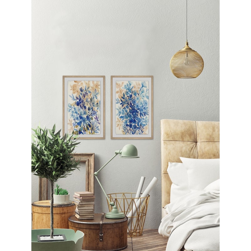 Marmont Hill - Handmade The Blues Diptych - Multi-Color