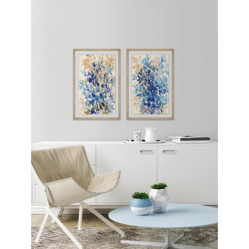 Marmont Hill - Handmade The Blues Diptych - Multi-Color