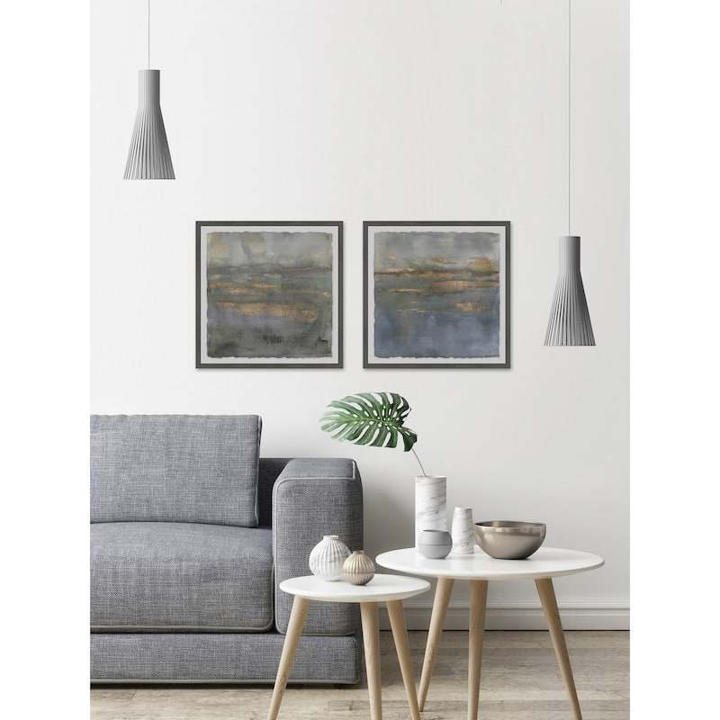 Marmont Hill Copper Emulsion III Diptych Print (Set of 2) - Multi-Color