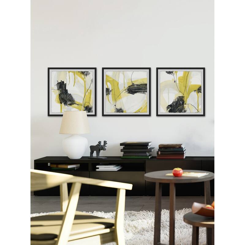 Marmont Hill - Handmade Big Bugs Triptych - Multi-Color