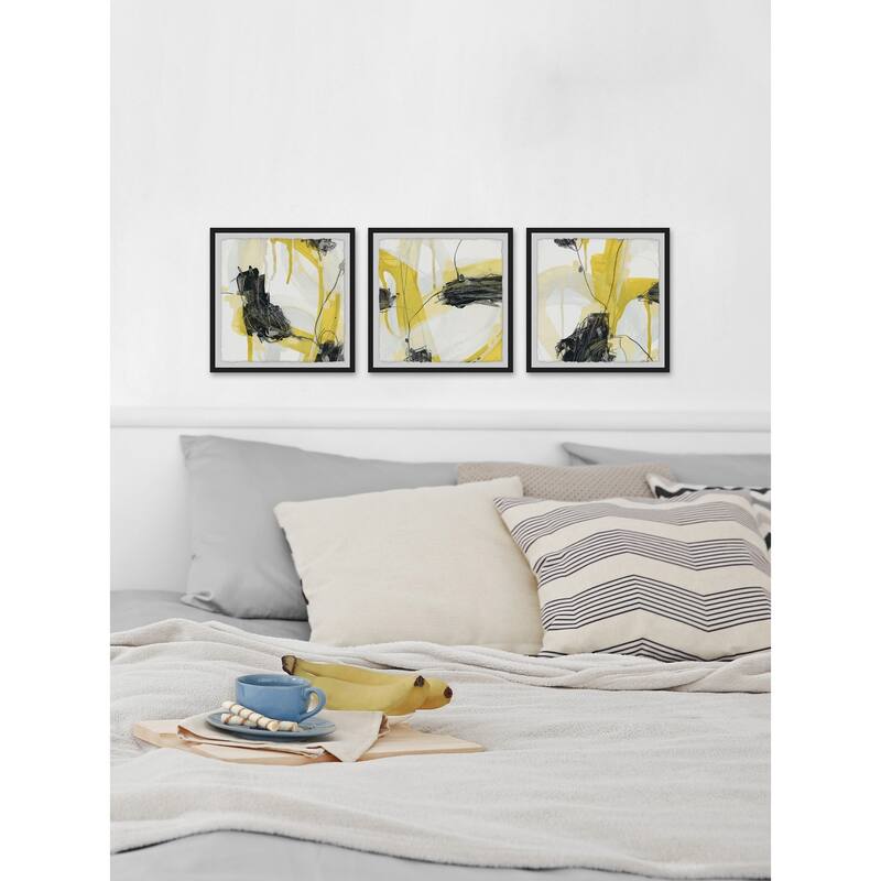Marmont Hill - Handmade Big Bugs Triptych - Multi-Color