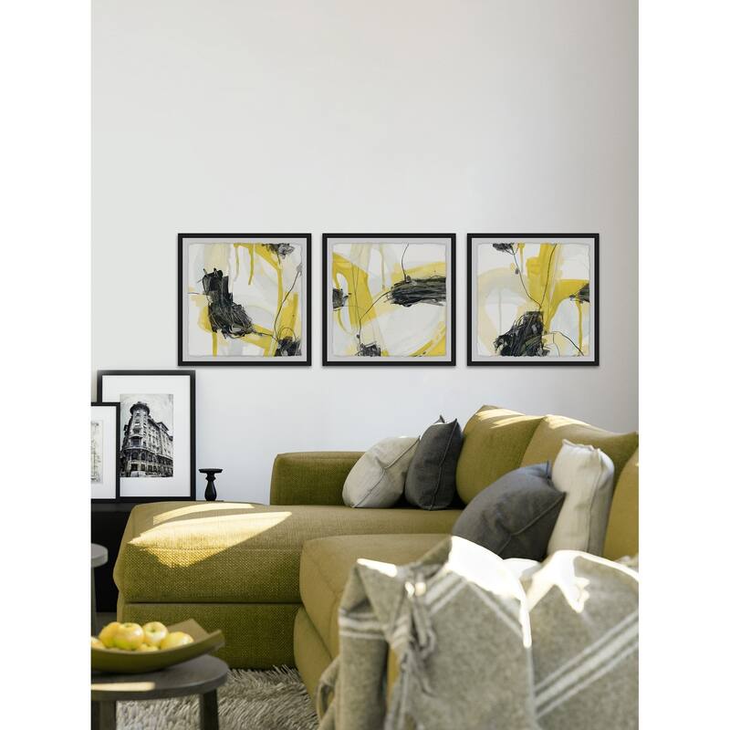 Marmont Hill - Handmade Big Bugs Triptych - Multi-Color