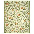 Safavieh Hand-hooked Garden of Eden Ivory Wool Rug - 8'9 X 11'9