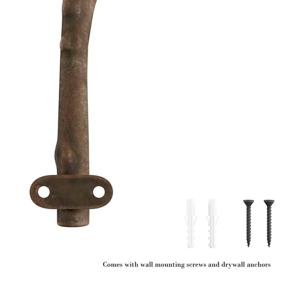 cast iron branch wall hook