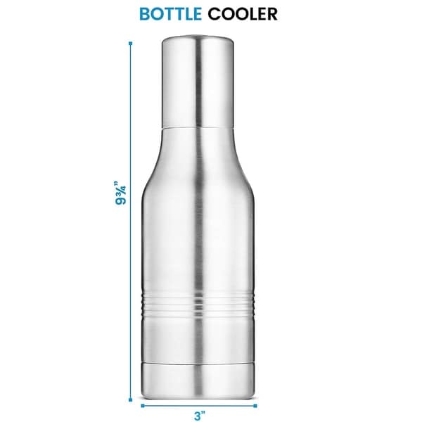 stainless beer bottle cooler