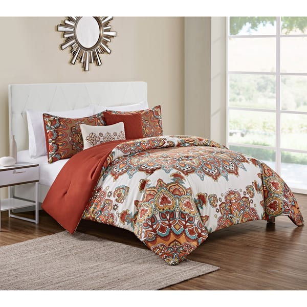 Shop Vcny Home Tamara Medallion Comforter Set On Sale