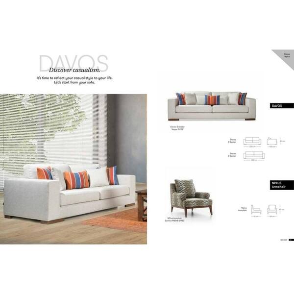 Davos Italian Design Mid Century Modern Premium Quality Off Davos Italian Design Mid Century Modern Premium Quality Off White Sofa