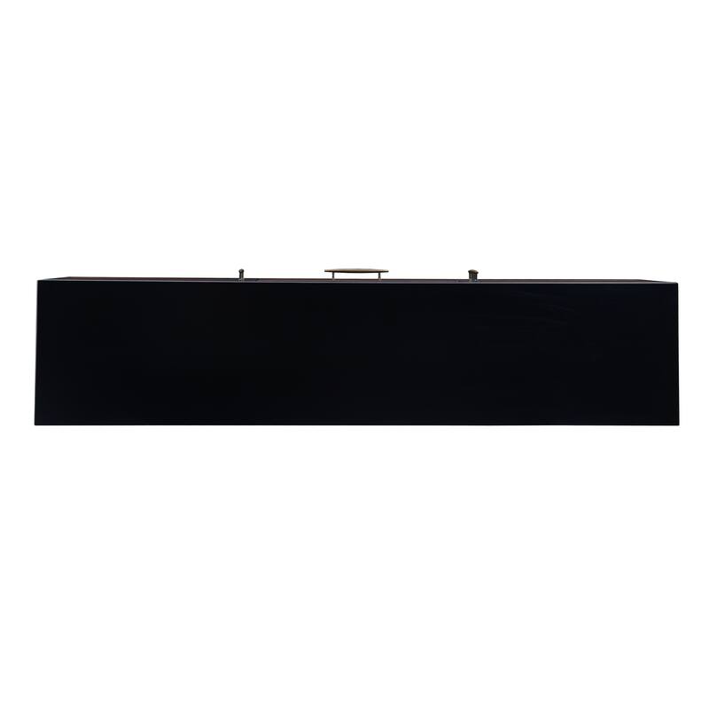 SEI Furniture Belize Mid-century Modern Media TV Stand for TV's up to 61"