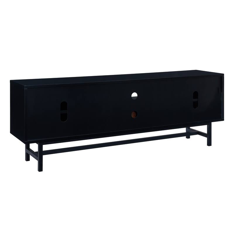 SEI Furniture Belize Mid-century Modern Media TV Stand for TV's up to 61"