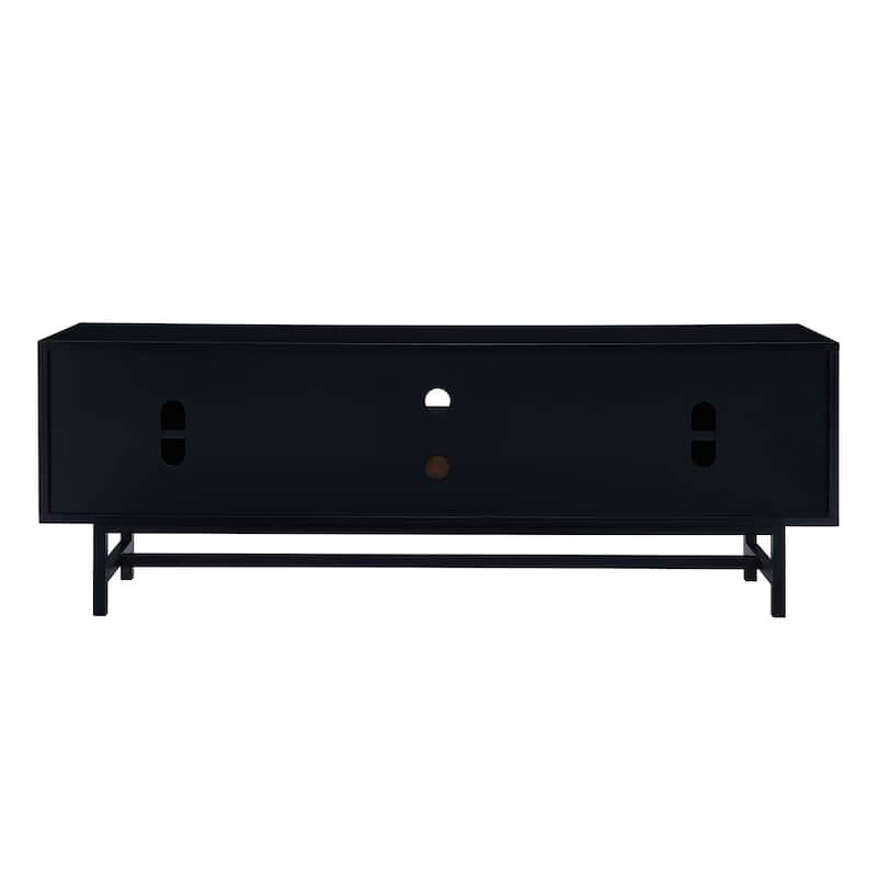 SEI Furniture Belize Mid-century Modern Media TV Stand for TV's up to 61"