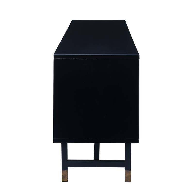 SEI Furniture Belize Mid-century Modern Media TV Stand for TV's up to 61"