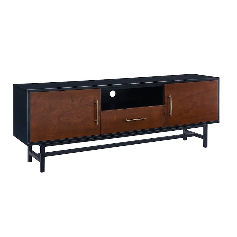 SEI Furniture Belize Mid-century Modern Media TV Stand for TV's up to 61"
