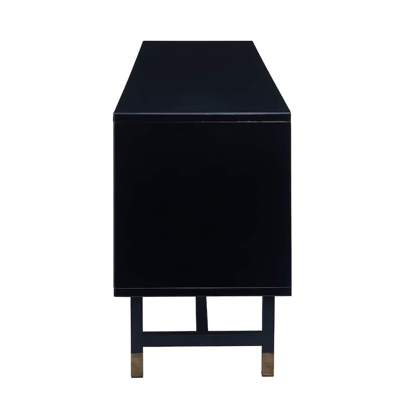 SEI Furniture Belize Mid-century Modern Media TV Stand for TV's up to 61"