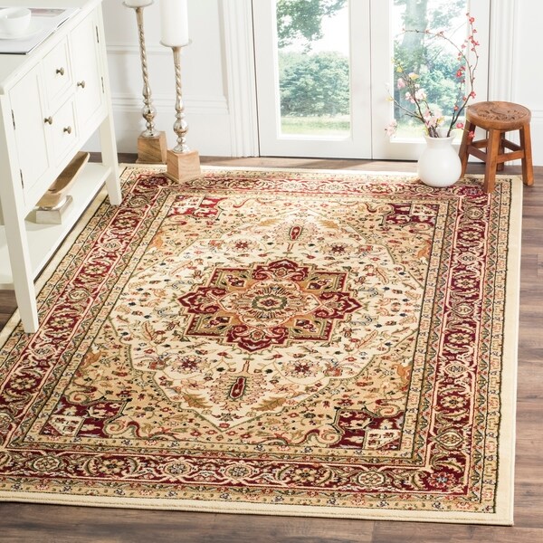 Safavieh Lyndhurst Traditional Oriental Ivory/ Red Rug - 8' x 11'