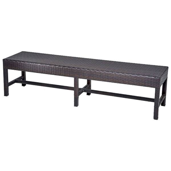Shop Barbados Rectangular Outdoor Patio Dining Table With 2 Chairs