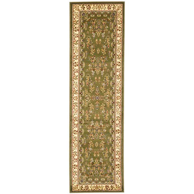 Lyndhurst Collection Sage/ Ivory Runner (23 X 12)