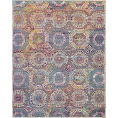 Nourison Global Vintage Multicolor Boho Area Rug