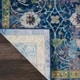 preview thumbnail 14 of 20, Nourison Global Vintage Blue Medallion Area Rug