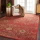 preview thumbnail 1 of 23, Nourison Somerset Vintage Traditional Brick Red Area Rug