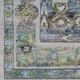 preview thumbnail 16 of 20, Nourison Global Vintage Blue/Green Traditional Area Rug