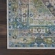preview thumbnail 8 of 20, Nourison Global Vintage Blue/Green Traditional Area Rug