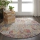 preview thumbnail 10 of 31, Nourison Global Vintage Ivory/Orange Damask Area Rug