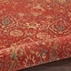 preview thumbnail 7 of 23, Nourison Somerset Vintage Traditional Brick Red Area Rug