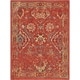 preview thumbnail 21 of 23, Nourison Somerset Vintage Traditional Brick Red Area Rug 2' x 2'9" - Brick - Runner/Rectangle