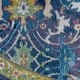 preview thumbnail 2 of 20, Nourison Global Vintage Blue Medallion Area Rug