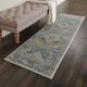 preview thumbnail 3 of 20, Nourison Global Vintage Blue/Green Traditional Area Rug