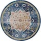 preview thumbnail 5 of 20, Nourison Global Vintage Blue Medallion Area Rug